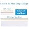 JOYIT 220 ft Clear Cellophane Wrap Roll 35 in x 220 ft 3 Mil Thickness Cellophane Roll Cellophane Bags Large Clear Wrapping Paper for Flower Gift Baskets Wrap 35 fold into 175