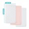 American Baby Company 3 Pack Fitted Crib Sheets 52x28 StarsBlushWhite
