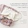 Esembly Cloth Diaper Inner Organic Cotton Fitted Diaper Soft UltraAbsorbant TrimFitting Layer to Pair with Waterproof Outer for BlowoutProof Diapering 3Pack Size 2 1835lbs
