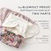 Esembly Cloth Diaper Inner Organic Cotton Fitted Diaper Soft UltraAbsorbant TrimFitting Layer to Pair with Waterproof Outer for BlowoutProof Diapering 3Pack Size 2 1835lbs