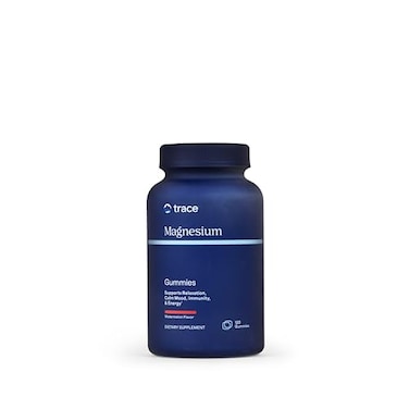 Trace Minerals Magnesium Gummies Supports a Calm Mindset Magnesium Chewables for Kids Adults Bone Digestion Heart Health Immune Support Watermelon Flavor 120 Count 120 Servings
