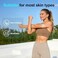 LiangMai 20 Pack Freestyle Adhesive Patches Sensor Covers for Libre 3 Waterproof Transparent for 14 Days NO Glue in The Center PreCut Adhesive Tape Continuous Protection During Sports