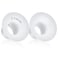 Durceler 21mm Silicone Flange Inserts Compatible with Medelafor Spectra S1 S2 Elvie S18 S21 Momcozy S9 S12 TSRETE 24mm Breast Pump Shields or Freemie 25mm Reduce Nipple Tunnel Down to 21mm