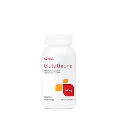 GNC Glutathione 500mg 60 Capsules Supports Immune Health
