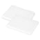 American Baby Company 2 Pack CottonPolyester Blend Cot Sheets for Daycare Standard Size 23 x 51 Soft Breathable Cot Sheets for Daycare and Preschool White