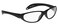 نظارات واقية من الرصاص من نوع Schott SF-6 HT XRay، إطار أمان أسود من نوع Maxx Wrap، مقاس 62×18×145 مم
