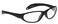 نظارات واقية من الرصاص من نوع Schott SF-6 HT XRay، إطار أمان أسود من نوع Maxx Wrap، مقاس 62×18×145 مم