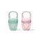 OXO Tot Silicone SelfFeeder 2 Pack Opal and Blossom