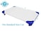 American Baby Company 10 Piece 100 Natural Cotton Percale Cot Sheets for Daycare Standard Size 23 x 51 Soft Breathable Cot Sheets for Daycare and Preschool White