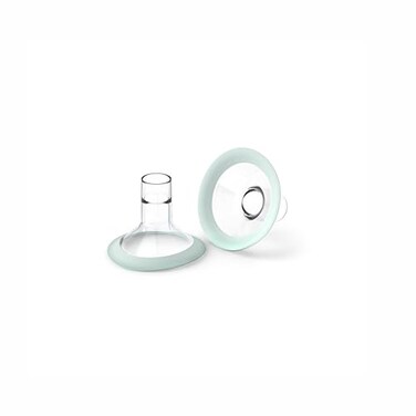 Zomee Flex Breast Nipple Shield Latch Assistance Inverted or Flat Comfortable Soft for Easy Pumping Use for Z1 Z2 Breast Pump Multiple 2 Pack Sizes 24mm