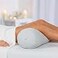 EARTHLITE Bolster Pillow Fluffy Soft Filling Durable Easy to clean 100 PU Upholstery incl Strap HandleProfessional Quality CFCFREEBack Pain Relief Black