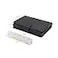 e-pill Medication ePill 5 Times a Day x 7 Day Large Weekly Pill Organizer Vitamin and Medicine Pill Box with Discreet Case Clear