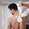 OWIIZI Back Scrubber for Shower with Natural Bristles Anti Slip Bath Brushes Long Handle Antiskid Shower Body Scrubber for Wet or Dry Exfoliating Back Scrub Deep Cleanse