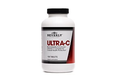 Beverly International UltraC 100 SustainedRelease Vitamin C Tabs Ideal for Overall Wellness and Recovery Pharmaceutical Grade Boost Your C