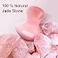 gemshan Mushroom Gua Sha Rose Quartz Mushroom Massage Tool for Muscle Relaxing Women Facial Skin Care