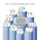 Gowing Wearable Breast Pumps Carrying Case Hard Shell Case with Removable Tray Watertight Breast Pump Storage Bag Compatible with Most of Wearable Breast Pumps Holds 2 Pumps Grey