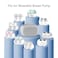 Gowing Wearable Breast Pumps Carrying Case Hard Shell Case with Removable Tray Watertight Breast Pump Storage Bag Compatible with Most of Wearable Breast Pumps Holds 2 Pumps Grey