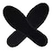 Happystep Terry Cloth Shoe Inserts Washable Shoe Insoles Sockless Shoe Liners for Women Sweat Absorbing Cotton Barefoot Inner Soles Zero Drop 2 Pairs BlackWhite Womens Size 7