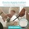 Vive Bendable Lotion Applicator for Your Back Easily Apply Sunscreen Self Tanner Moisturizer Cream to Feet Back Body Long Handled Shower Wand Brush for Women Men Reusable Washable