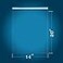 iMailer 100 Count 14 x 20 Large Cellophane Bags Clear Cello Resealable Plastic Poly Bags for Clothing TShirts Pants