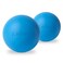 Aegero Massage Lacrosse Balls for Myofascial ReleaseYoga Deep Tissue MassageTrigger Point Therapy and Foot Plantar FasciitisMuscle Soreness Massager Ball 2Pack Blue