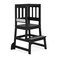 Dream On Me 2in1 Funtastic Toddler Tower Kitchen Step Stool Black