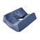 Master Massage Ergonomicdream Face Cushion Pillow Memory Foam Universal Headrests Cradle In Royal Blue 10076W