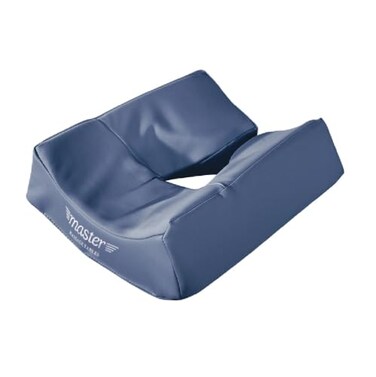 Master Massage Ergonomicdream Face Cushion Pillow Memory Foam Universal Headrests Cradle In Royal Blue 10076W