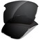 Dynamix Polarized Replacement Lenses for Oakley Flak 20 XL Easy To Install Fit Perfectly Solid Black