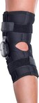 Donjoy Deluxe Drytex Hinged Knee Wrap Open Popliteal Large