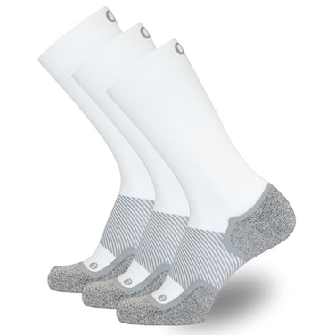 جوارب OrthoSleeve العريضة غير الضاغطة لمرضى السكري تُحسّن الدورة الدموية وتساعد في تخفيف الوذمة والتورم في القدمين الحساستين للأعصاب.