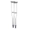 BodyMed Aluminum Crutches Tall Pair Adjustable Height 510 66 Lightweight Design Padded Underarm Cushions Hand Grips NonSlip Rubber Tips Supports Up to 300 Pounds