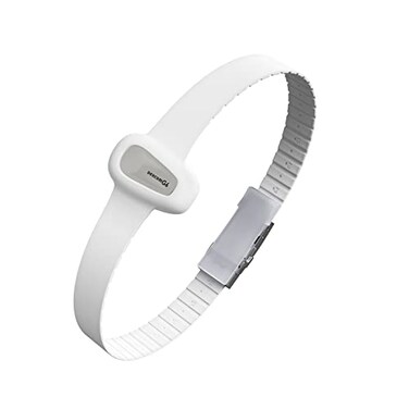 Divoti Badge Sensor Cover Compatible for Dexcom G6 Adjustable Trim to Fit Securely Protect and Quickly PutonTakeOffNo More Extra Irritating Adhesive Patches White