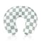 DILIMI Nursing Pillow Cover Stretchy Removable Case for Breastfeeding Pillows Ultra Soft Comfortable Slipcover for Baby Girl and Boy Checkerboard Grid