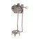 DMI Retractable 5 Prong Attachment Tip for Snow and Ice to assist with Grip can be used on Canes Crutches or Walkers 1 Each