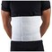 OTC Abdominal Binder 10Inch Chest and Rib Panel Support for Men and Women Elastic White Medium