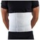 OTC Abdominal Binder 10Inch Chest and Rib Panel Support for Men and Women Elastic White Medium