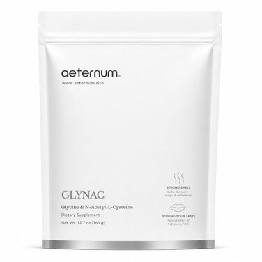 aeternum GLYNAC Glycine NAcetyl Cysteine Powder 360g