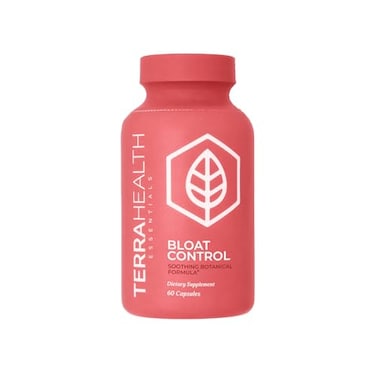 Terra Health Essentials Bloat Control FastActing No Bloat Relief wDigestive Enzymes Probiotic Strains for Targeted Anti Bloat Support Lactase Lipase Protease Amylase for Digestive Health