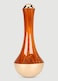 HEALTHANDWEALTH Ayurvedic Kansa Wand Face Foot and Body Massager 2 in 1 Massager with Comfortable Grip Deep Relaxation Massage Tool Teak Wood Handle Natural