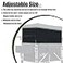 Waybas 4 Side Breathable Wagon Stroller Sunshade Net Canopy Adjustable Wagon Attachment Cover Canopy Universal Wagon Accessories for W2 W4 Wagon Stroller Camping Picnic Prevent UV Dust Mosquito 102 13
