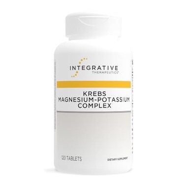 Integrative Therapeutics Krebs Magnesium Potassium Complex Mineral Supplement to Support Heart Function Cellular Energy Support GlutenFree DairyFree 120 Tablets 60 Servings