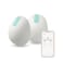 Willow 360 Wearable Breast Pump Hands Free Double Electric Breast Pump LeakProof inBra Design with Patented Latch Hospital Grade Suction AppControlled Includes 24mm Flanges 21mm Insert
