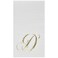 Gift Boutique D Monogram Guest Napkins 100 Pack Initial Letter Personalized Napkins Paper Disposable Bathroom Towels Wedding Party Table Decor Supplies