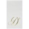 Gift Boutique D Monogram Guest Napkins 100 Pack Initial Letter Personalized Napkins Paper Disposable Bathroom Towels Wedding Party Table Decor Supplies