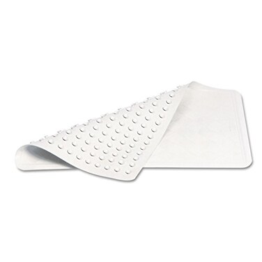 سجادة حمام بيضاء من ربرميد 703504WHT مقاس 14 × 225 سم