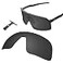 Glintbay 100 PreciseFit Replacement Sunglass Lenses Black Wicket for Oakley Sutro OO9406 Polarized Advanced Black