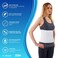 NYOrtho Abdominal Binder for Women Soft Belly Wrap for PostSurgery Recovery Swelling Hernia Core Support Plush Adjustable LatexFree Compression Belt 3 Panel 9 High Small 3045
