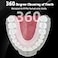 Magentak Ultrasonic UShaped Toothbrush for Adults Electric Toothbrush for Teeth Whitening Automatic 360degree with Waterproof IPX7 4 Modes for CleaningWhite