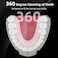 Magentak Ultrasonic UShaped Toothbrush for Adults Electric Toothbrush for Teeth Whitening Automatic 360degree with Waterproof IPX7 4 Modes for CleaningWhite